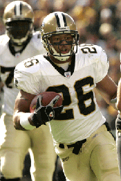 Saints RB Deuce McAllister